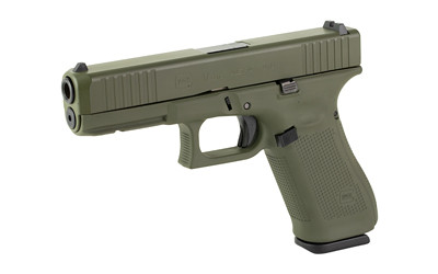 Glock G17 Gen 5 9mm 4.49in 17 Rounds Olive Drab Green Cerakote