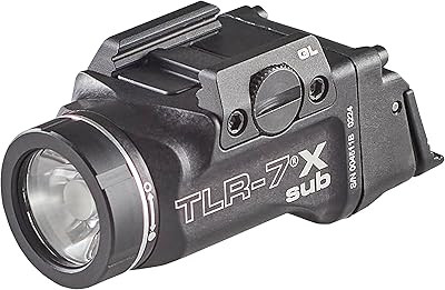 Streamlight TLR-7 HL-X Sub Glock 43X/48 Multi-Fuel Pistol Light