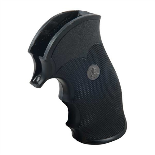 Pachmayr 05054 Decelerator Grip Checkered Black Rubber with Finger Grooves for T/C Contender