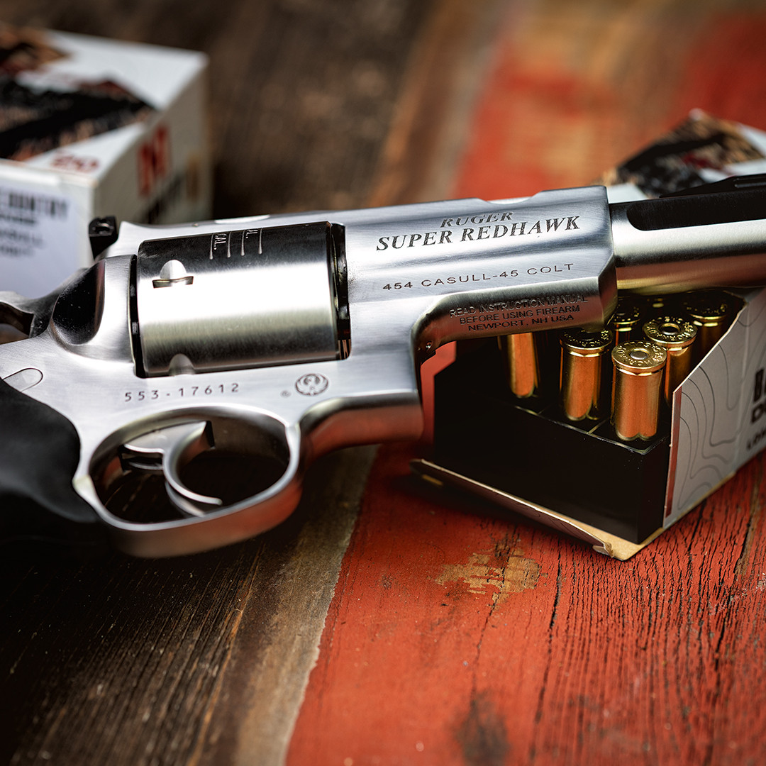Ruger Super Redhawk 454 Casull 5 Inch 6 Rounds Stainless Steel