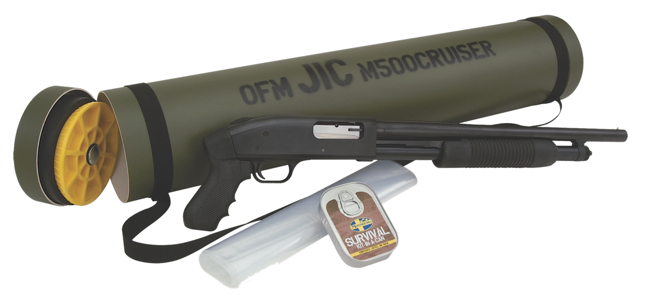 Mossberg 500 JIC Cruiser 12 Gauge 18.5 Inch 5 Rounds Blued Pistol Grip