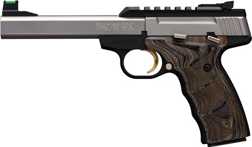 Browning Buck Mark Plus Stainless .22 LR 5.5″ Barrel 10-Rounds