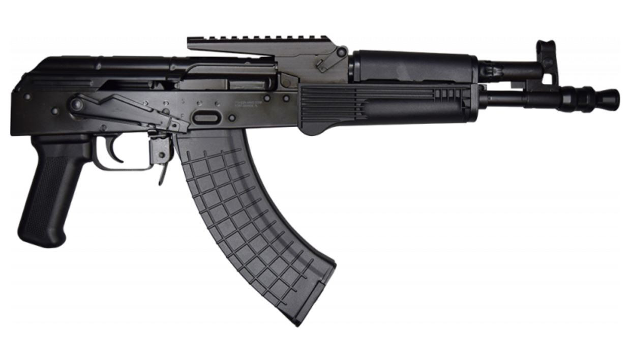 Interarms Corp Radon Hellpup Elite AK-47 Pistol - Black | 7.62x39