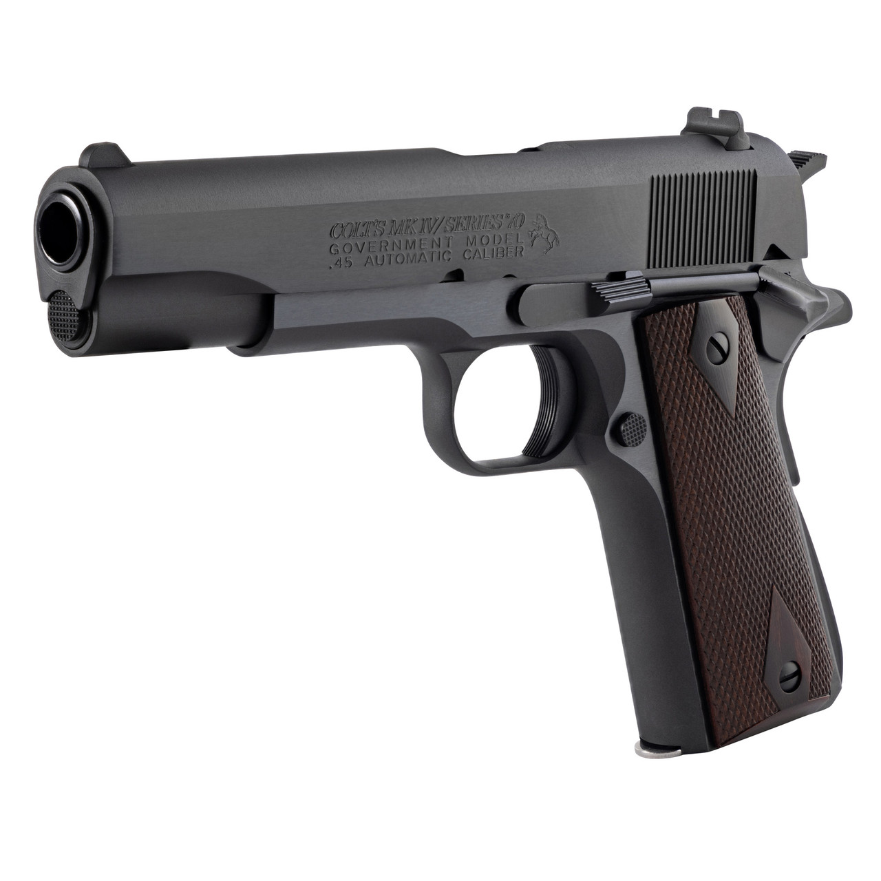 Colt Government Series 70 45 ACP 5in 7rd Blued National Match