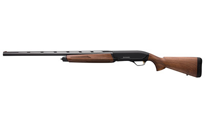Browning 011735304 Maxus II Hunter Full Size 12 Gauge Semi-Auto 3″ 4+1 28″ Matte Blued Vent Rib Barrel, Matte Black Aluminum Receiver, Adj Shim Grade I Turkish Walnut Wood Stock