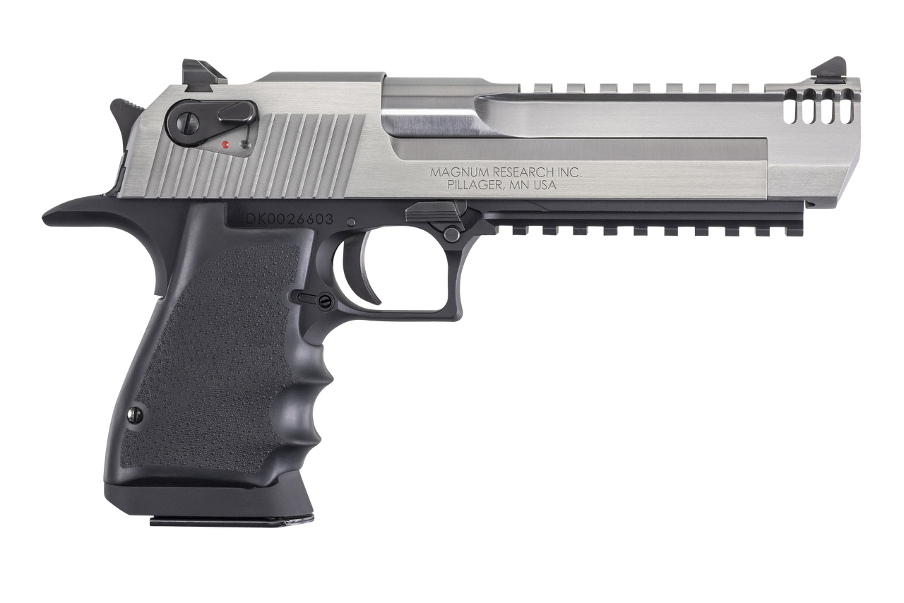 Magnum Research Desert Eagle Mark XIX Handgun .44 Mag 8rd Magazines (2) 6″ Barrel Black with Silver Slide