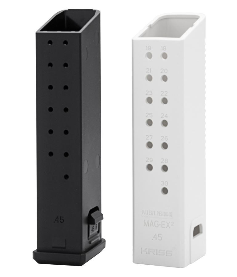 Kriss MagEx2 Extension Kit 45 ACP for Glock 21 Magazine Capacity