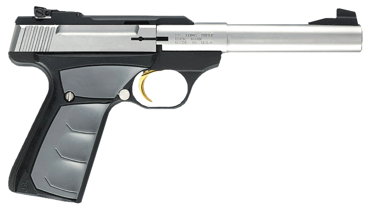 Browning Buck Mark Camper UFX Stainless .22 LR 5.5″ Barrel 10-Rounds