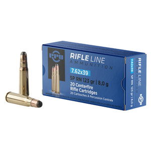 PPU 7.62X39 POINTED SP 123GR 20/1000