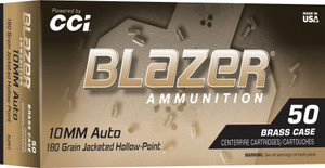 BLAZER BRASS 10MM 180GR JHP 50/500