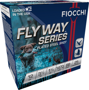 Fiocchi Speed Steel Shotgun Loads 12 ga. 3.5 in. 1 3/8 oz. BB Shot 25 rd.
