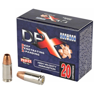 COR-BON Handgun Ammunition 9mm Luger (+P) 115 gr DPX 1275 fps 20/box