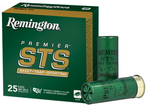 Remington Ammunition 20242 Premier STS  12 Gauge 2.75" 1 1/8 oz 8 Shot 25 Rounds