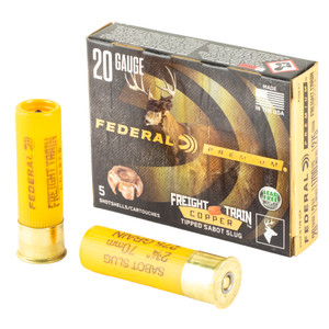 Federal P208FT Premium Freight Train 20Gauge 2.75" SlugShot 5 Rounds