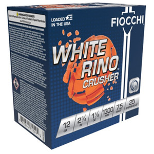 White Rino 12ga 2 3/4" 1 1/8oz Crshr 7.5