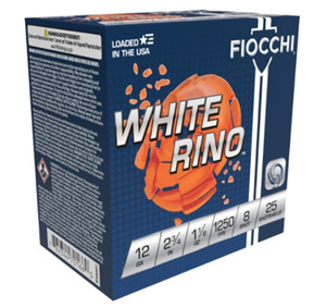 White Rino 12ga 2 3/4" 1 1/8oz #8