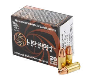 Wilson Combat LA9115CF 9mm Luger Controlled Fracturing 115 Grain 20 Rounds