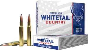 Nosler Whitetail Country Rifle Ammo 30-06 Sprg. 165 gr. SB SP 20 rd.