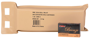 Pmc, Bronze Battle Pack, 223 Remington, Full Metal Jacket, 55 Grain, 200 Rounds