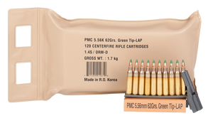 PMC X-TAC 5.56 NATO LAP 62 Grain 120 Rounds