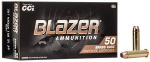 CCI Blazer Brass Pistol Ammo 357 Mag 158 gr. Jacketed Hollow Point 50 rd.
