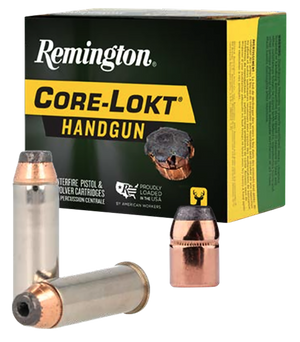 Remington Premium Handgun Ammo 44 Remington Magnum CLJHP 240 Grain 20 Rounds