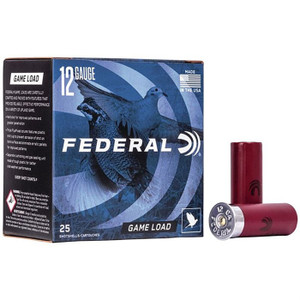 Federal Game-Shok Upland Load 12 Gauge 2.75 in. 1 oz. 7.5 Shot 25 rd.
