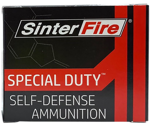 SinterFire Inc SF40125SD Special Duty (SD)  40S&W 125gr Lead Free Frangible Hollow Point 20 Rounds