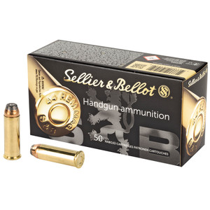 Sellier & Bellot SB44C 44 Remington Magnum Semi Jacketed Hollow Point 240 Grain 50 Rounds