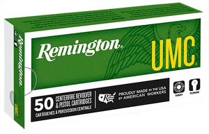 Remington Umc .38 Special Lead Round Nose 158 Grain 50 Rounds