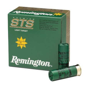 Remington Ammunition 20217 Premier STS  20 Gauge 2.75" 7/8 oz 9 Shot 25 Per Box/ 10 Cs