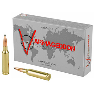 Nosler, Varmageddon, 6.5 Creedmoor, Polymer Tip Flat Base, 90 Grain, 20 Rounds