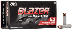 CCI Blazer Pistol Ammo 357 Mag 158 gr. Jacketed Hollow Point 50 rd.