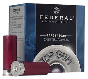 Federal Top Gun Shotgun Ammo 12 ga. 2.75 in. 7/8 oz. Extra Lite 8 Shot 25 rd.