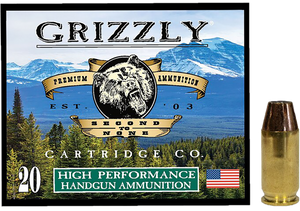 Grizzly Ammo GC45A2   45ACP 230gr Jacketed Hollow Point 20 Per Box/10 Case