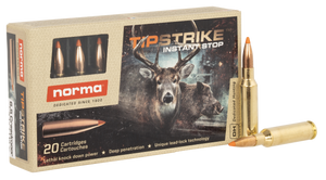 Norma Ammunition 20166512 Dedicated Hunting Tipstrike 6.5Creedmoor 140gr 20 Rounds