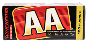 Winchester Ammo AAHA127VP AA Super Handicap Heavy Target 12Gauge 2.75" 1 1/8oz 7.5Shot 100 Bx/2 Case *Value Pack