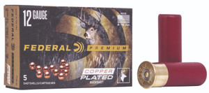 Federal Premium Vital Shok 12 Gauge 00 Buck Copper-Plated 5 Rounds