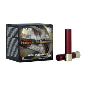 Federal Premium High Overall 410 Gauge 9 Shot 1/2 Ounce 1275 FPS 25 Rounds