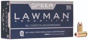Speer Lawman Pistol Ammo 40 S&W 180 gr. TMJ 50 rd.