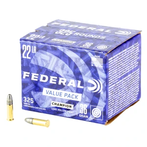 Federal Champion 22 LR Hollow Point 36 Grain 325 Rounds