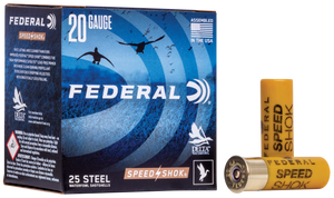 Federal WF2086 Speed-Shok  20Gauge 2.75" 3/4oz 6Shot 25 Rounds
