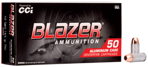 CCI Blazer 40 S&W Total Metal Jacket 165 Grain 50 Rounds