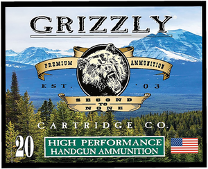 Grizzly Ammo GC38SP9   38Special 148gr Full Metal Jacket Flat Point 20 Per Box/10 Case
