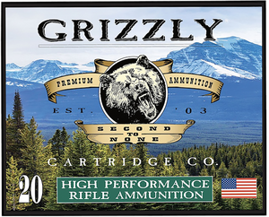 Grizzly Ammo GC357M15   357Mag 148gr Full Metal Jacket Flat Point 20 Per Box/10 Case