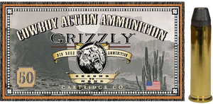 Grizzly Ammo GC357M8   357Mag 158gr Round Nose Flat Point 50 Per Box/10 Case