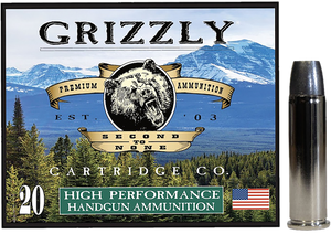 Grizzly Ammo GC357M14   357Mag 200gr Wide Long Nose Gas Check 20 Per Box/10 Case