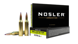 Nosler Ballistic Tip Rifle Ammunition 243 Win. 90 gr. BT SP 20 rd.