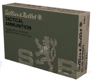 Sellier & Bellot SB3006M2 30-06 Springfield Full Metal Jacket 150 Grain 20 Rounds