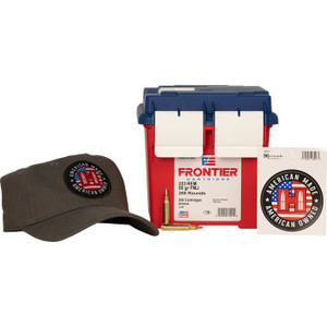 Hornady Frontier 223 Rem 55gr FMJ 250rd Ammo Can